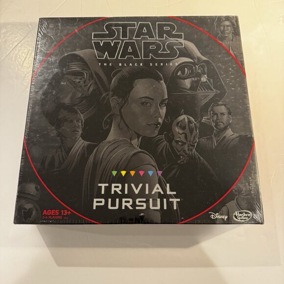 Star Wars The Black Series Trivial Pursuit Board Game 2016 Geek Nerd Gift Read! - Picture 2 of 7